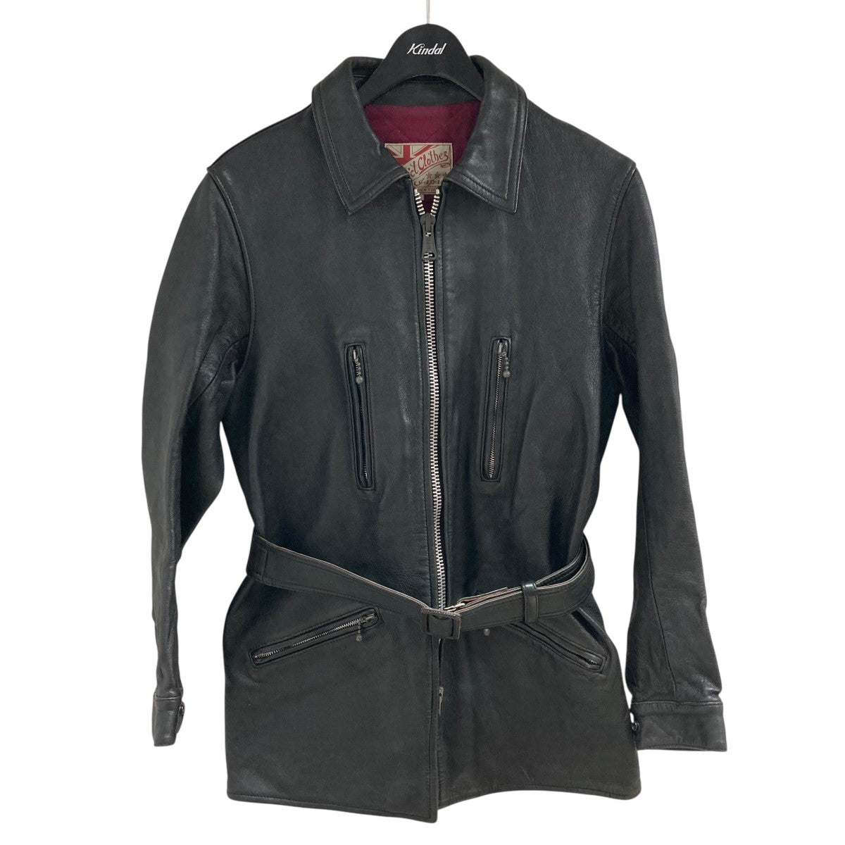 addict clothes アディクトクローズ　36 キップレザー ライダース ADDICT CLOTHES アディクトクローズ キップスキン ライダース