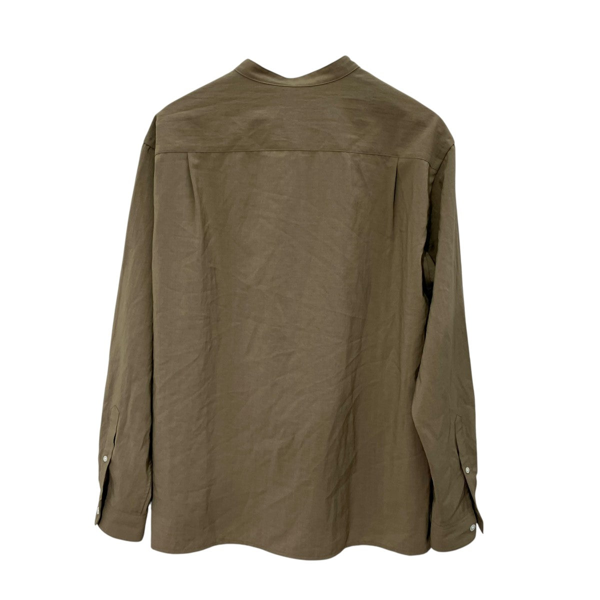 STEVEN ALAN DRY／TCH 2P BAND COLLAR SHIRT-BOLDバンドカラーシャツ8111-218-0571 古着・中古-2枚目のアイテム画像