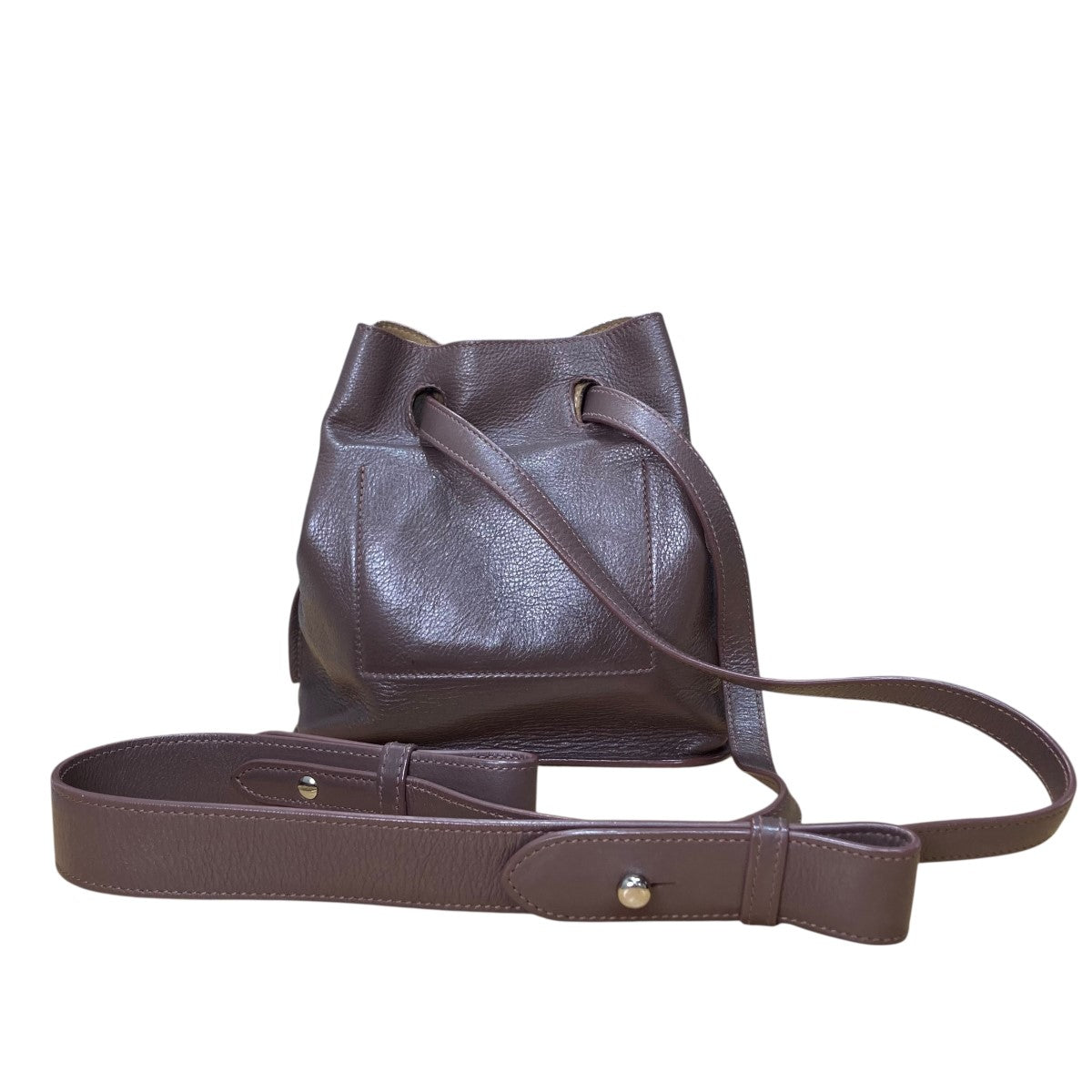 JIL SANDER 巾着バッグ JIL SANDER(ジルサンダー) 巾着バッグ ブラウン サイズ
