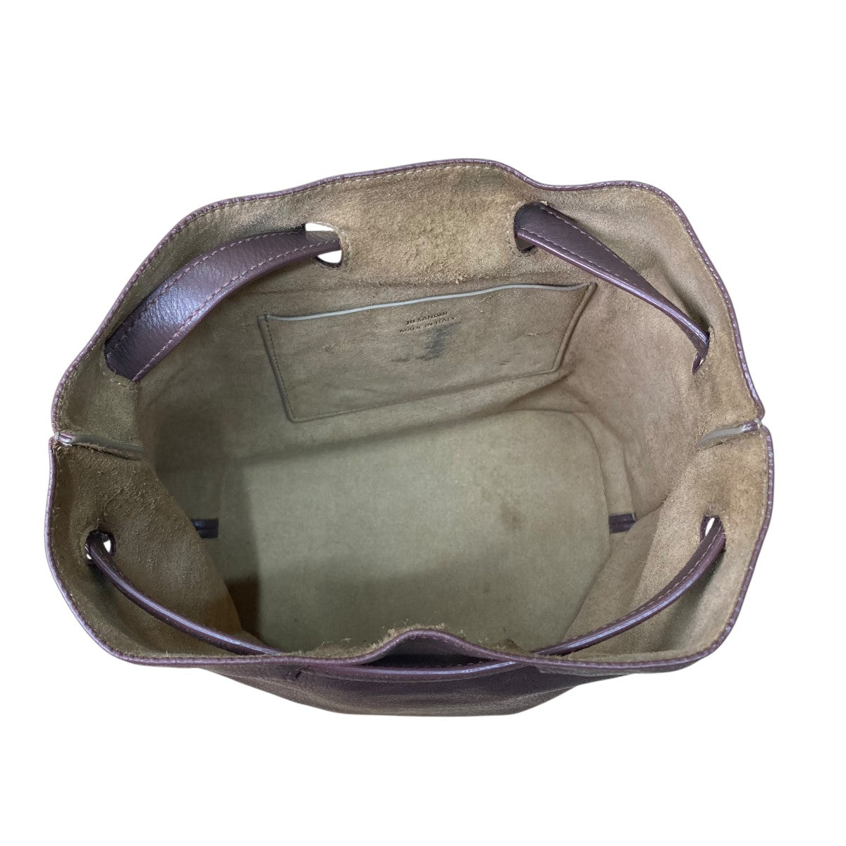 ジルサンダー　巾着バッグ　中古 中古・古着通販】JIL SANDER (ジルサンダー) 巾着ショルダー