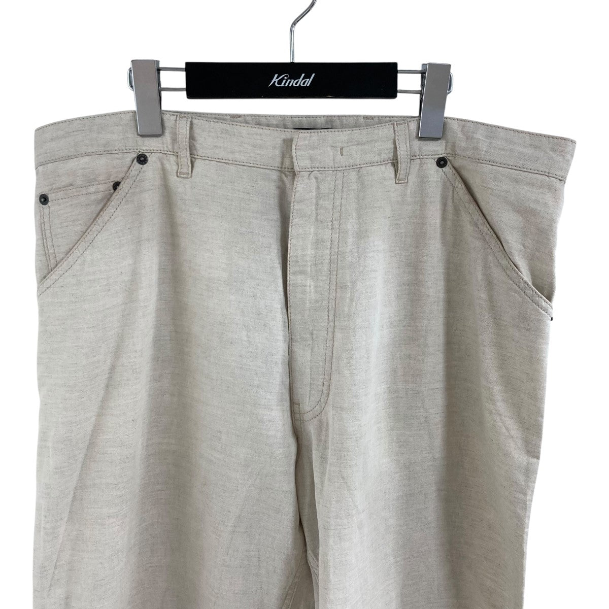 PRADA(プラダ) トライアングルプレート ナチュラルシャンブレー