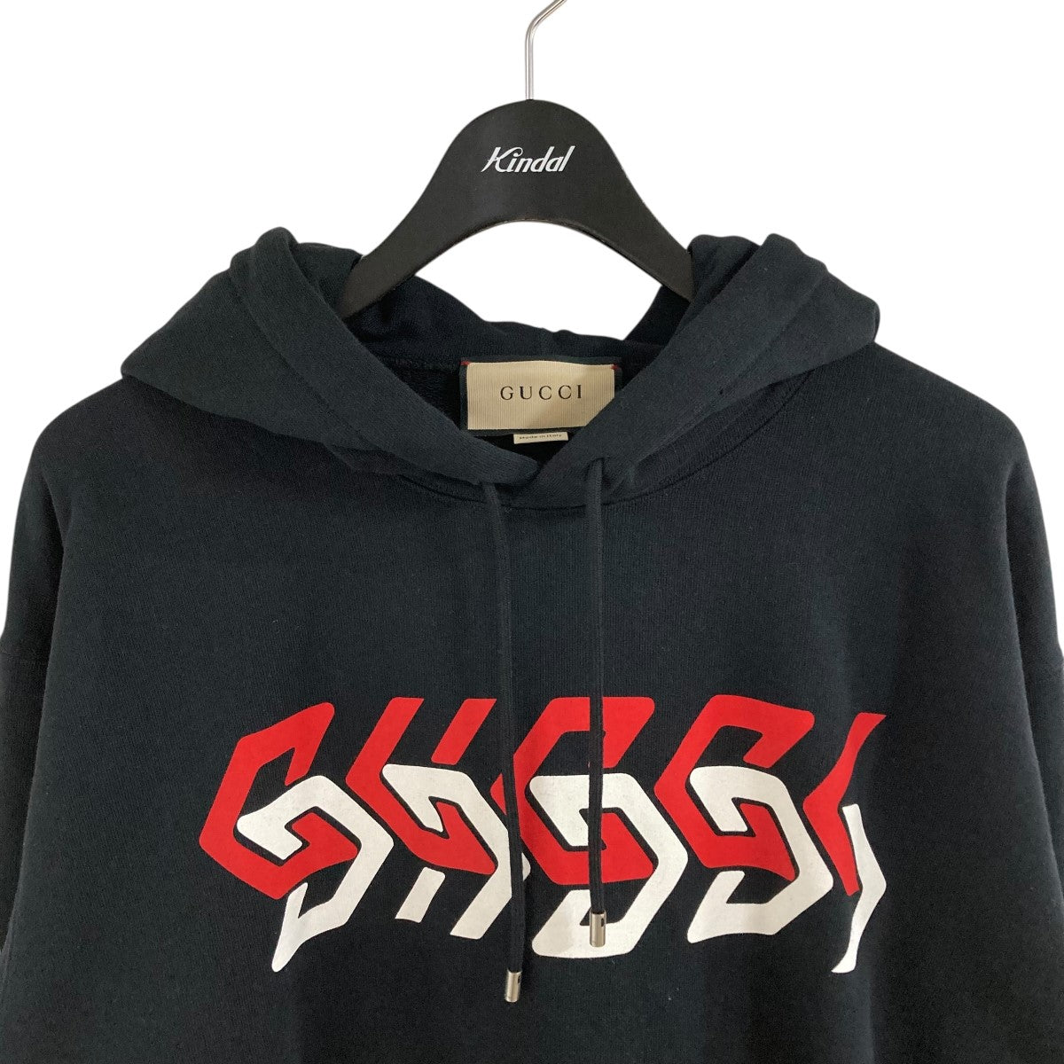 GUCCI(グッチ) ミラーロゴプルオーバーパーカー 681210 XJDV3