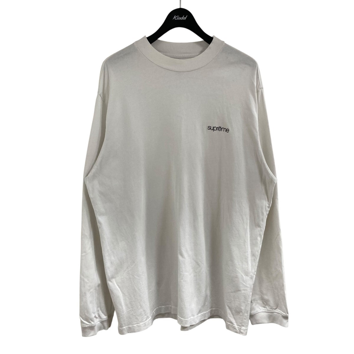 supreme シュプリーム 希少モデル 長袖 Tシャツ Lサイズ Supreme(シュプリーム) 長袖シャツ ホワイト サイズ L｜【公式