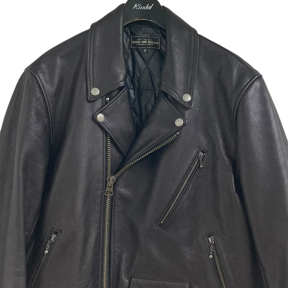 ROUGH AND RUGGED(ラフアンドラゲッド) ダブルライダースジャケット