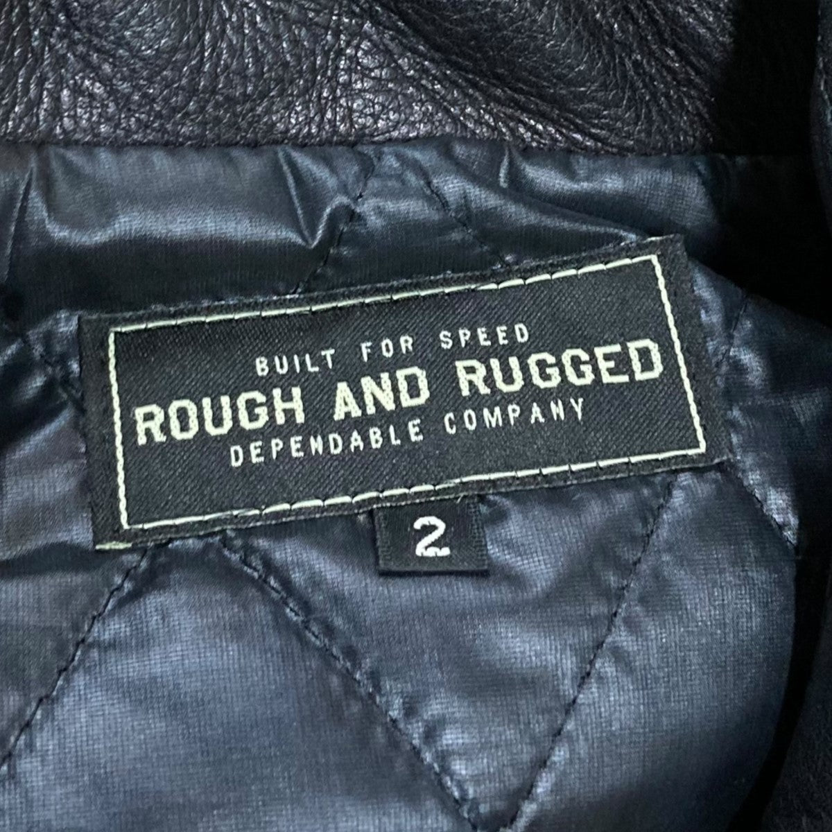 ROUGH AND RUGGED(ラフアンドラゲッド) ダブルライダースジャケット