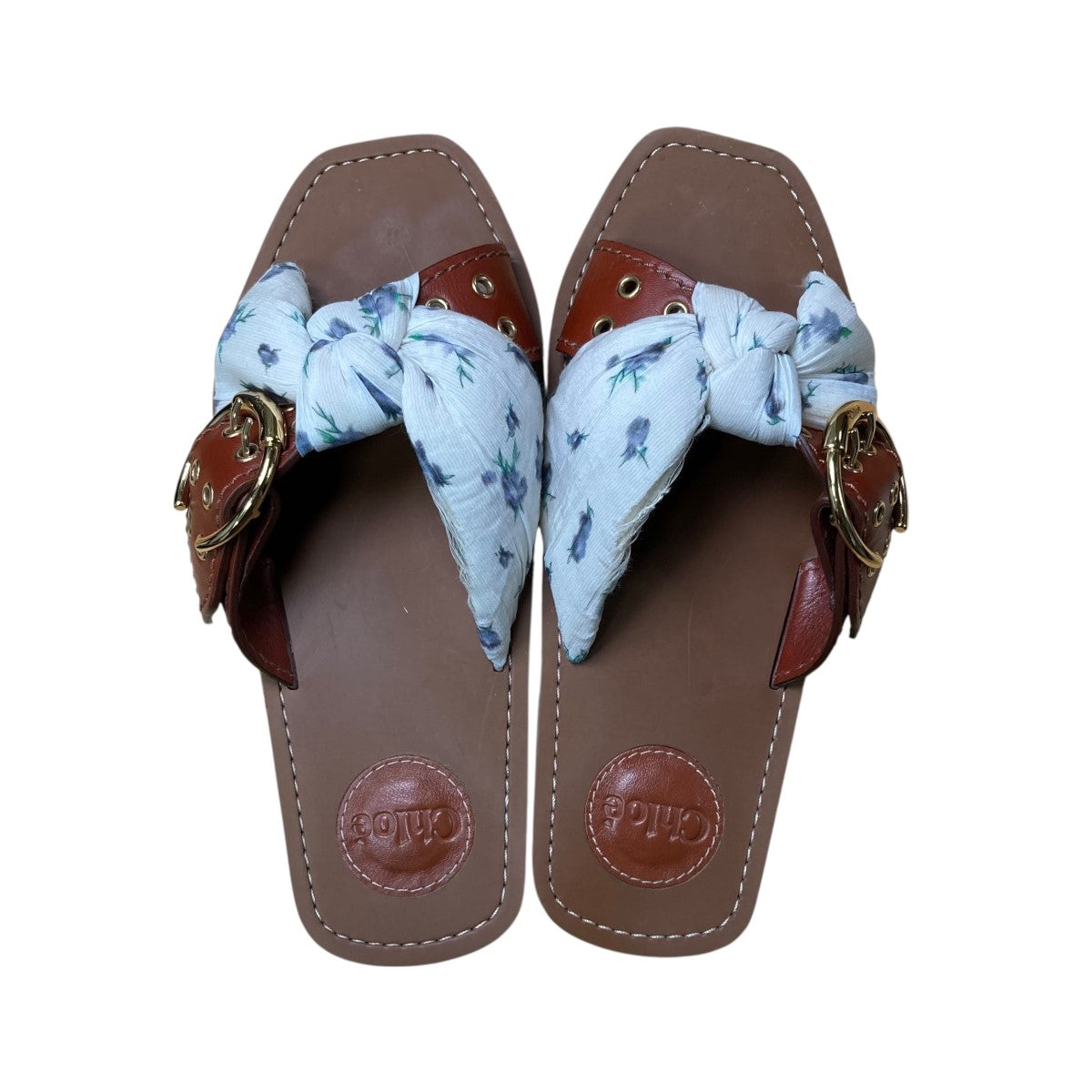 フローラルサンダル