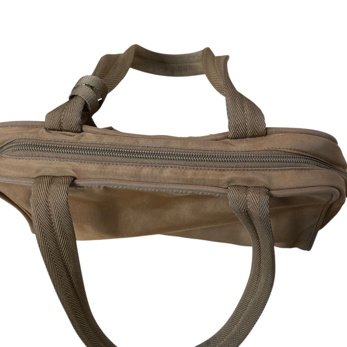 PRADA ベージュ ハンドバッグ PRADAハンドバッグベージュ