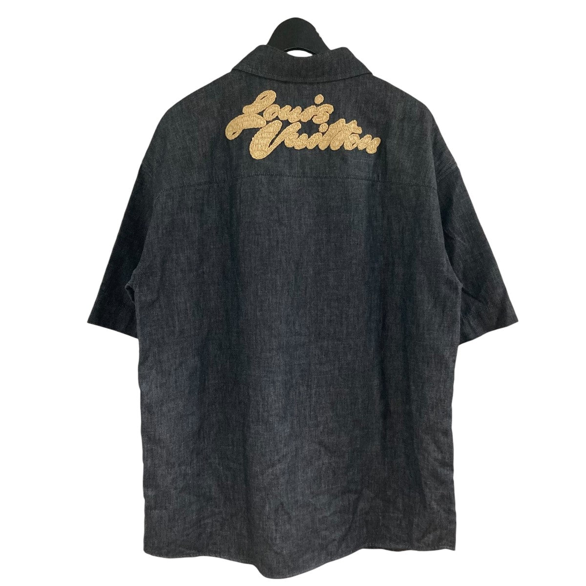新品 LOUISVUITTON モノグラム ショートスリーブ シャンブレーシャツ モノグラム ショートスリーブ シャンブレーシャツ ｜ルイ