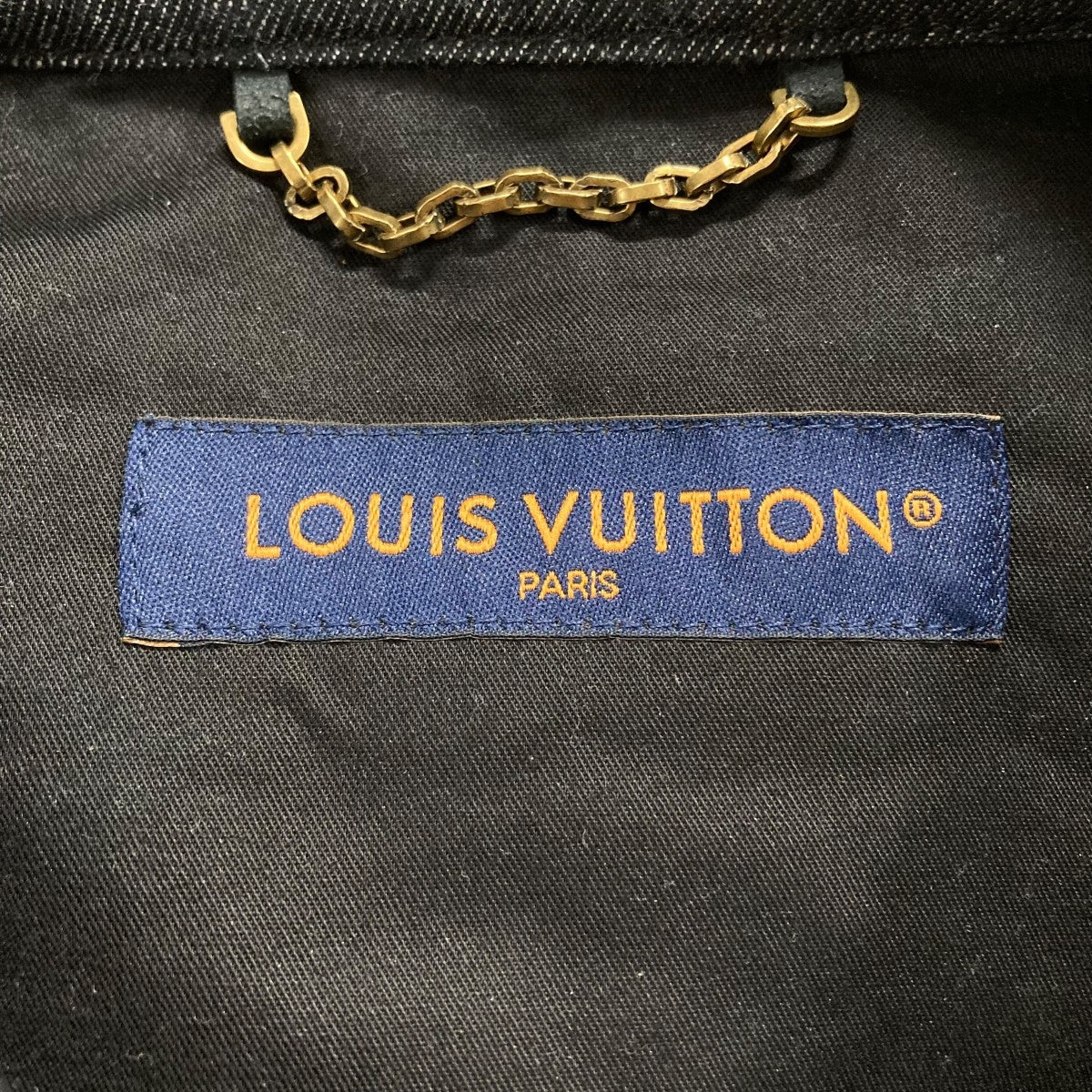 専用　LOUIS VUITTON ショートスリーブジャケット ショートスリーブコットンダミエクルーネックウィズストラスLV