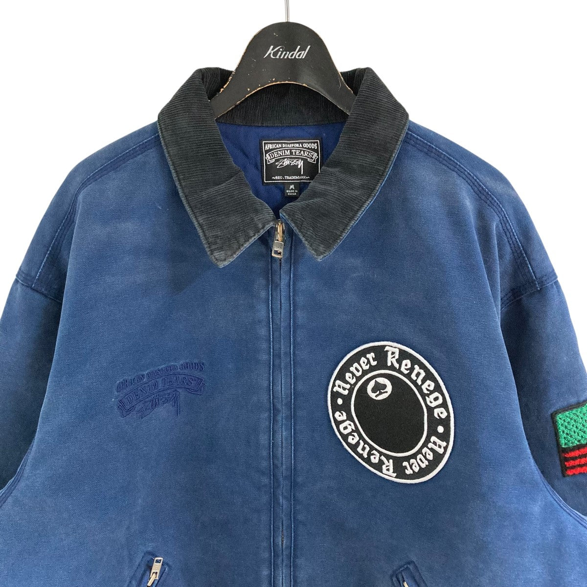 ジャケット・アウター S STUSSY DENIM TEARS CANVAS JACKET Stussy x Denim Tears』Canvas Jacket☆Blue☆25SS☆ (STUSSY