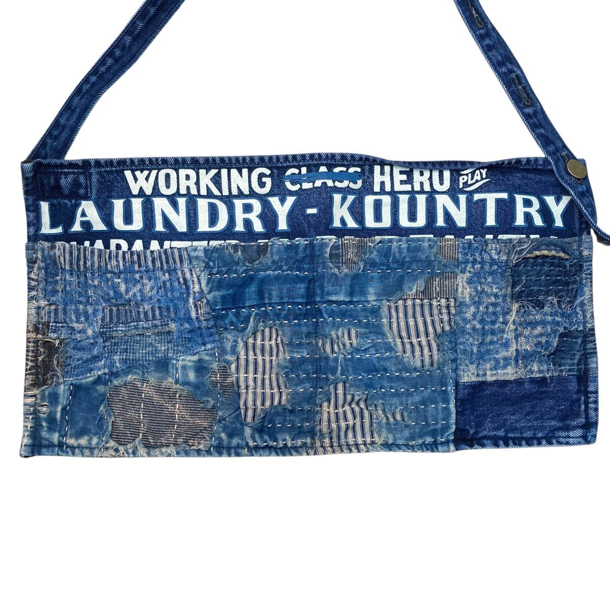 Kapital Boro キャピタル ボロ アド エプロン Kapital Boro shoulder bag エプロン