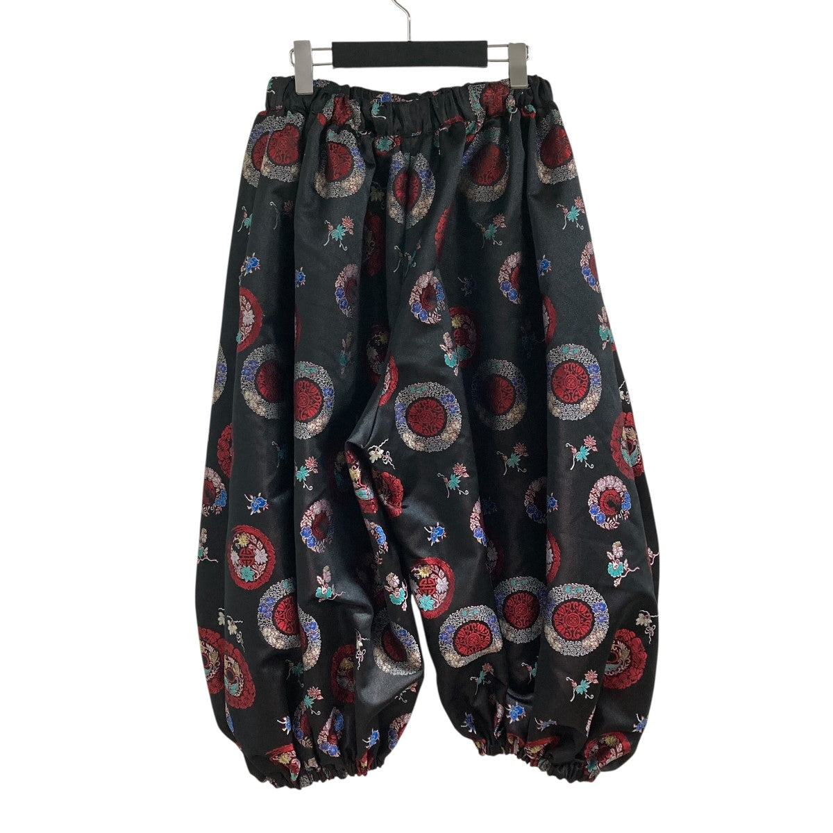COMME des GARÇONS 黒ドット柄パンツ SS BLACK COMME des GARCONS - ブラックコムデギャルソン 25SS