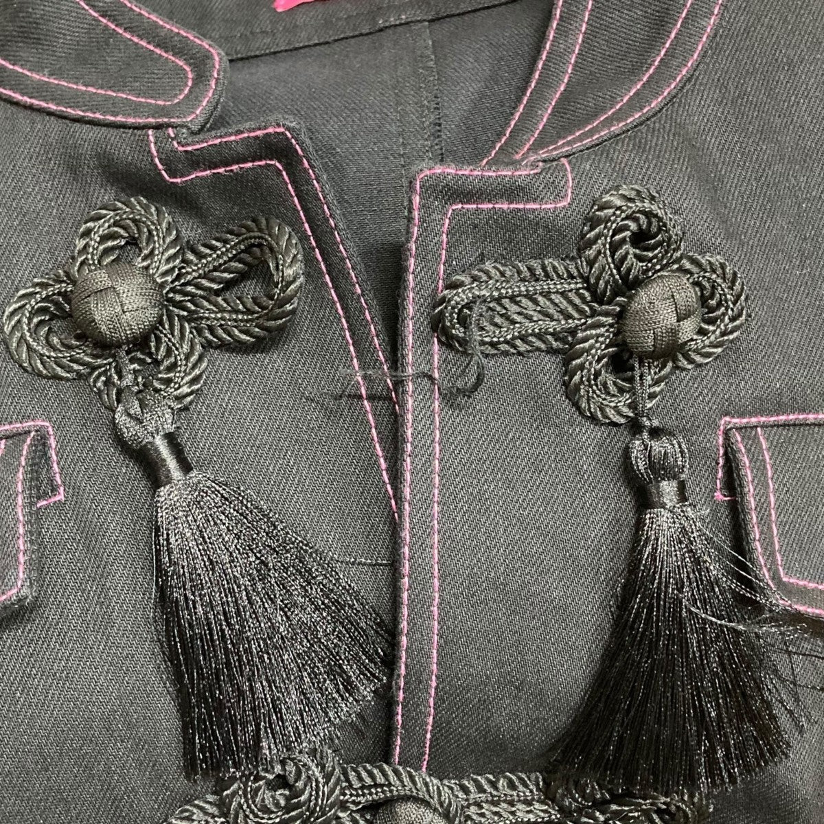 VIVIANO(ヴィヴィアーノ) デニムジャケット VS-AW24-J06 ブラック