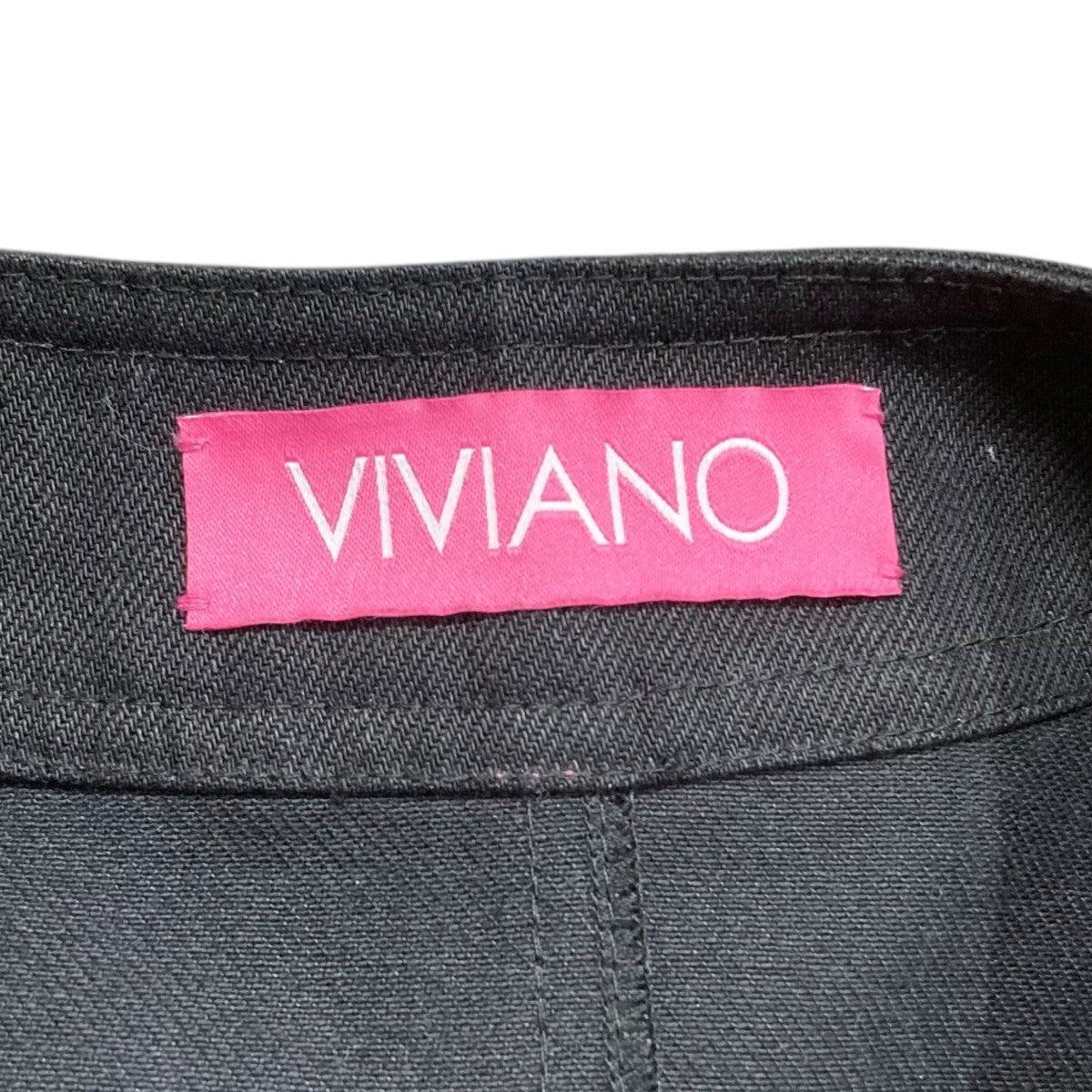 VIVIANO(ヴィヴィアーノ) デニムジャケット VS-AW24-J06 ブラック VIVIANO(ヴィヴィアーノ) デニムジャケット VS-AW24-J06 ブラック