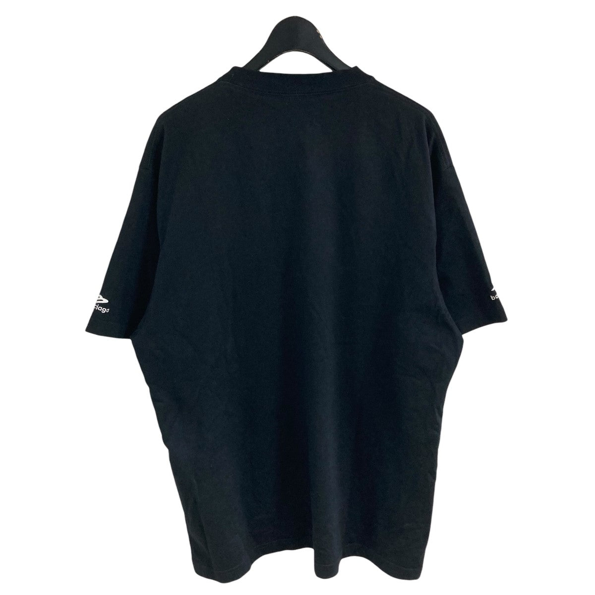 BALENCIAGA(バレンシアガ) ロゴTシャツ 802038 ブラック サイズ