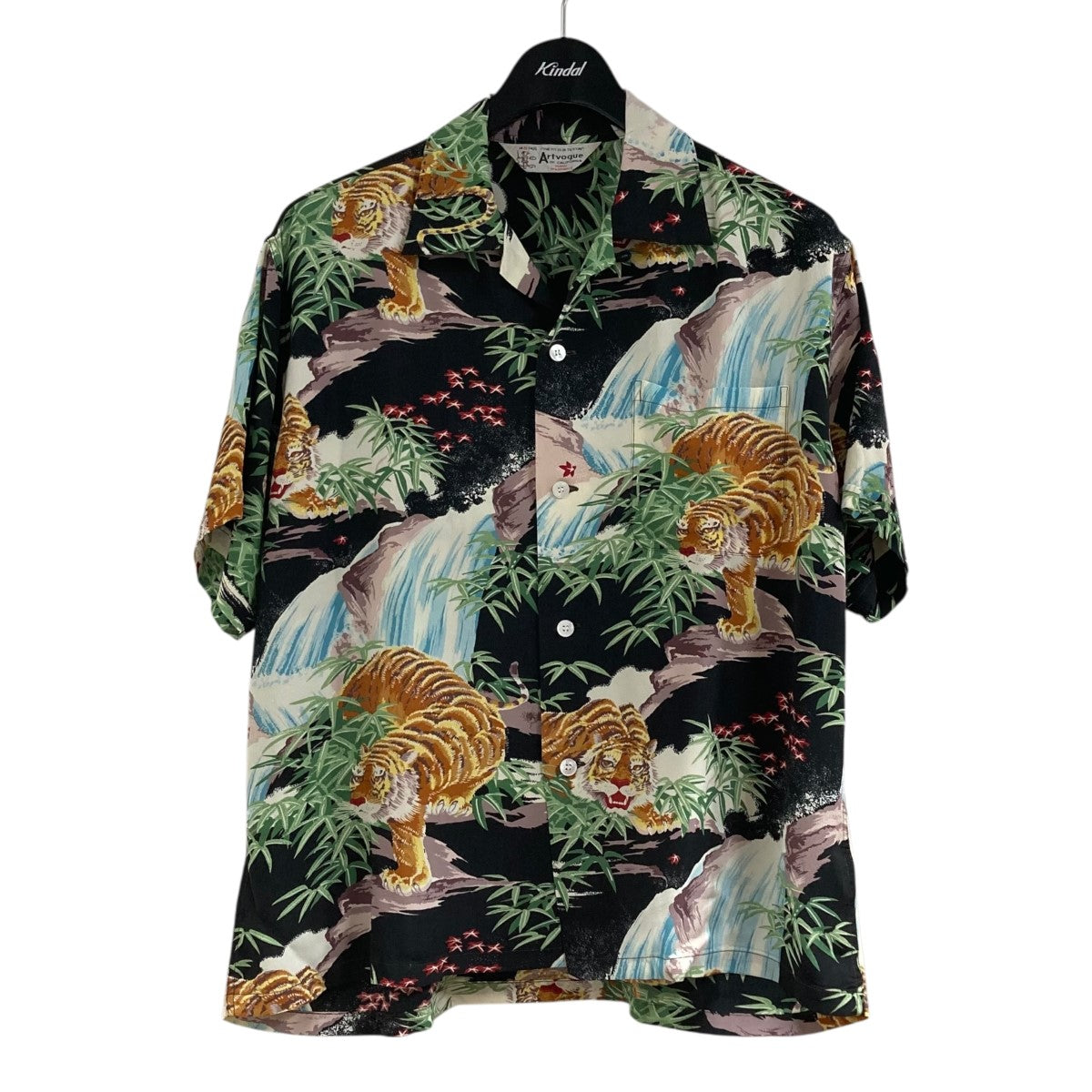 Sun Surf 総柄シャツSS39478 ｢SPECIAL EDITION SASA TORA ｣ 古着・中古-1枚目のアイテム画像