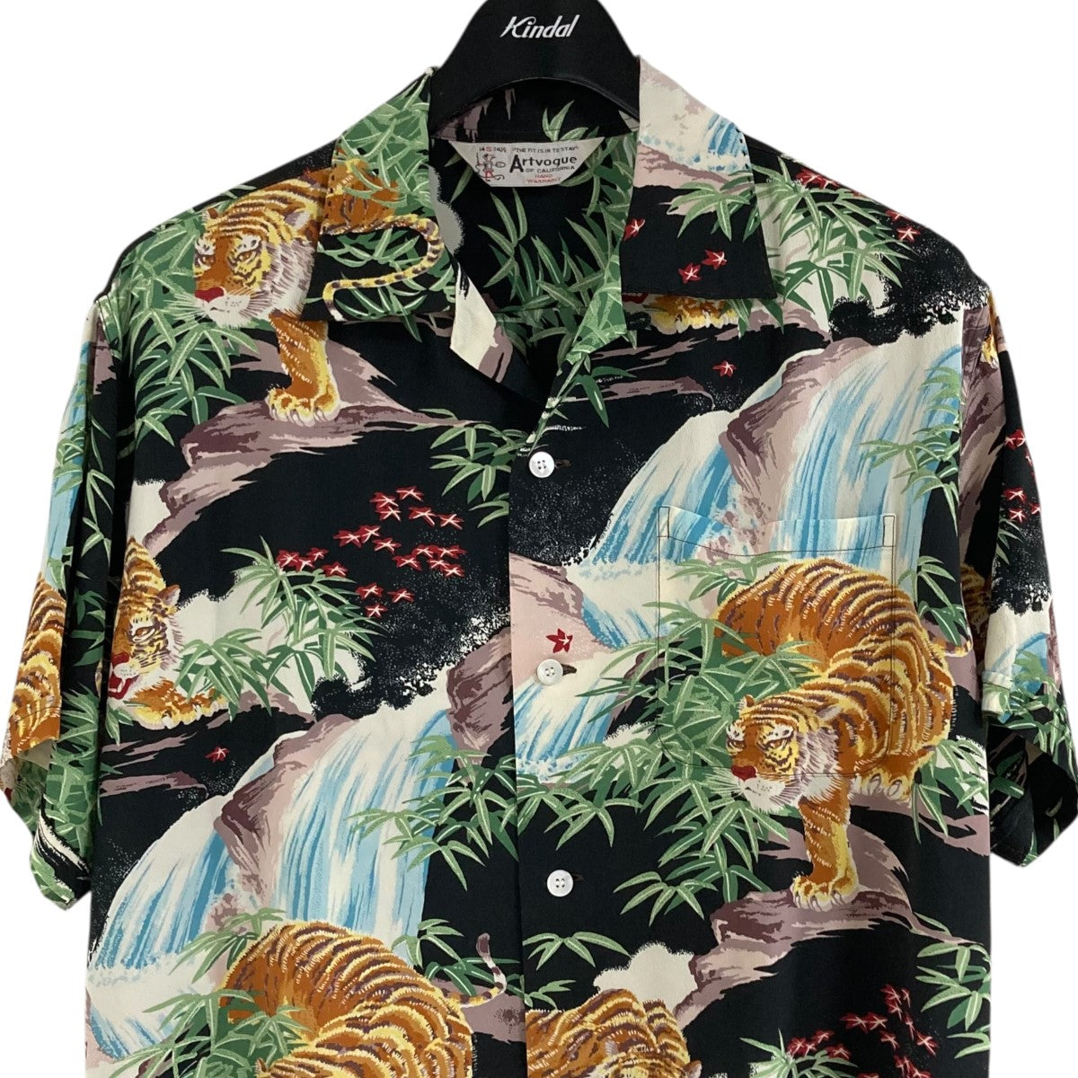 Sun Surf 総柄シャツSS39478 ｢SPECIAL EDITION SASA TORA ｣ 古着・中古-2枚目のアイテム画像