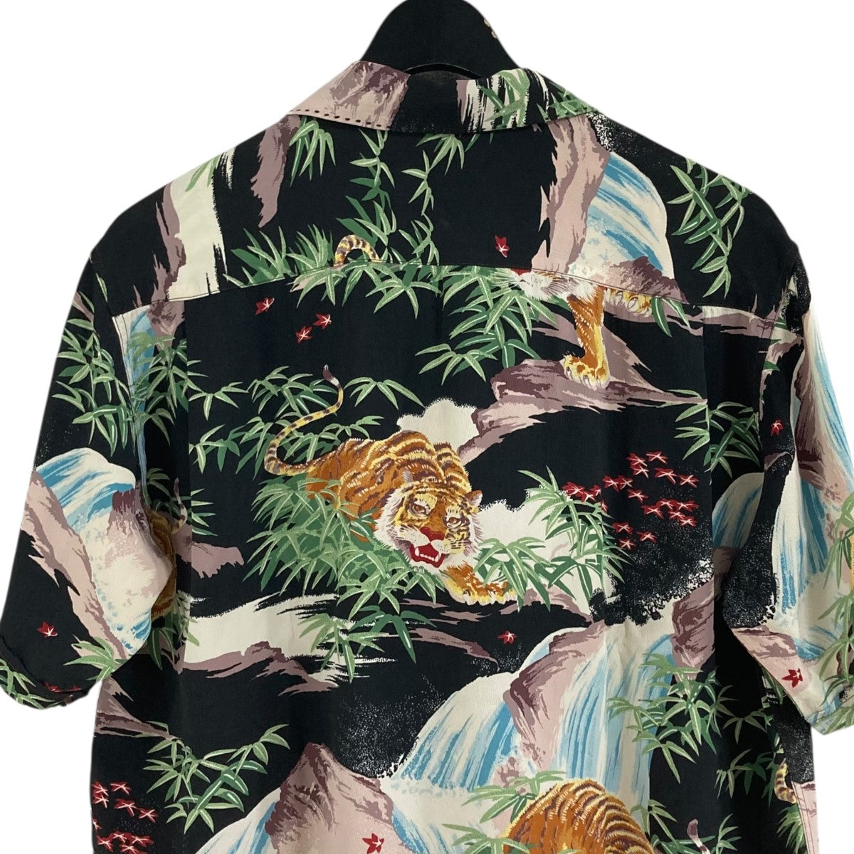 Sun Surf 総柄シャツSS39478 ｢SPECIAL EDITION SASA TORA ｣ 古着・中古-4枚目のアイテム画像