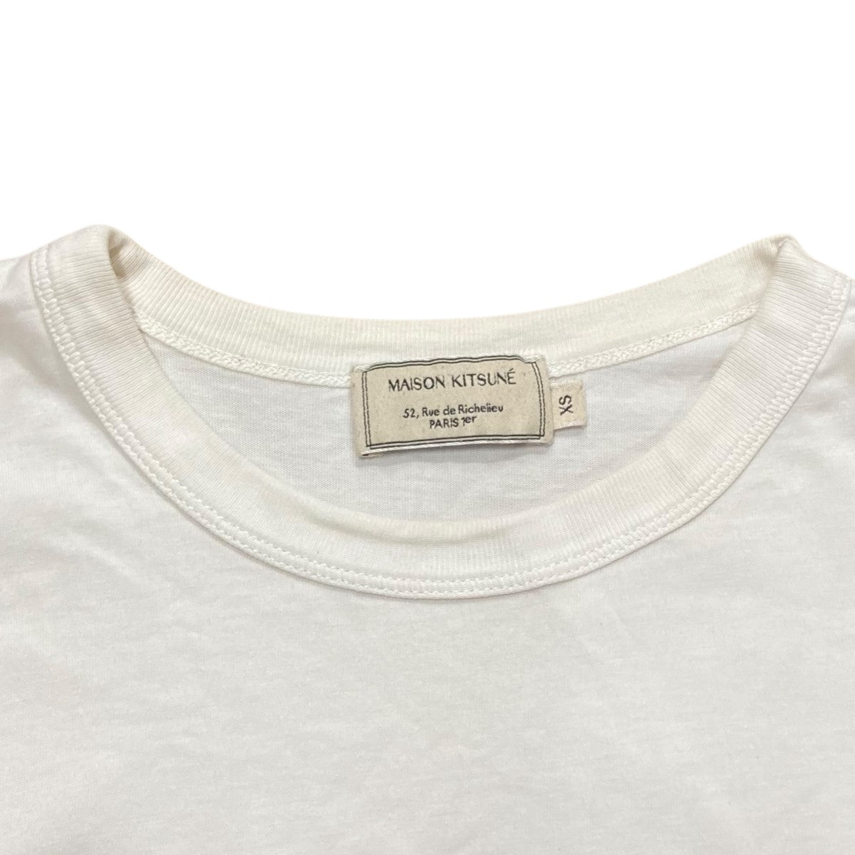 MAISON KITSUNE 半袖TシャツDM00128KJ0008 古着・中古-5枚目のアイテム画像