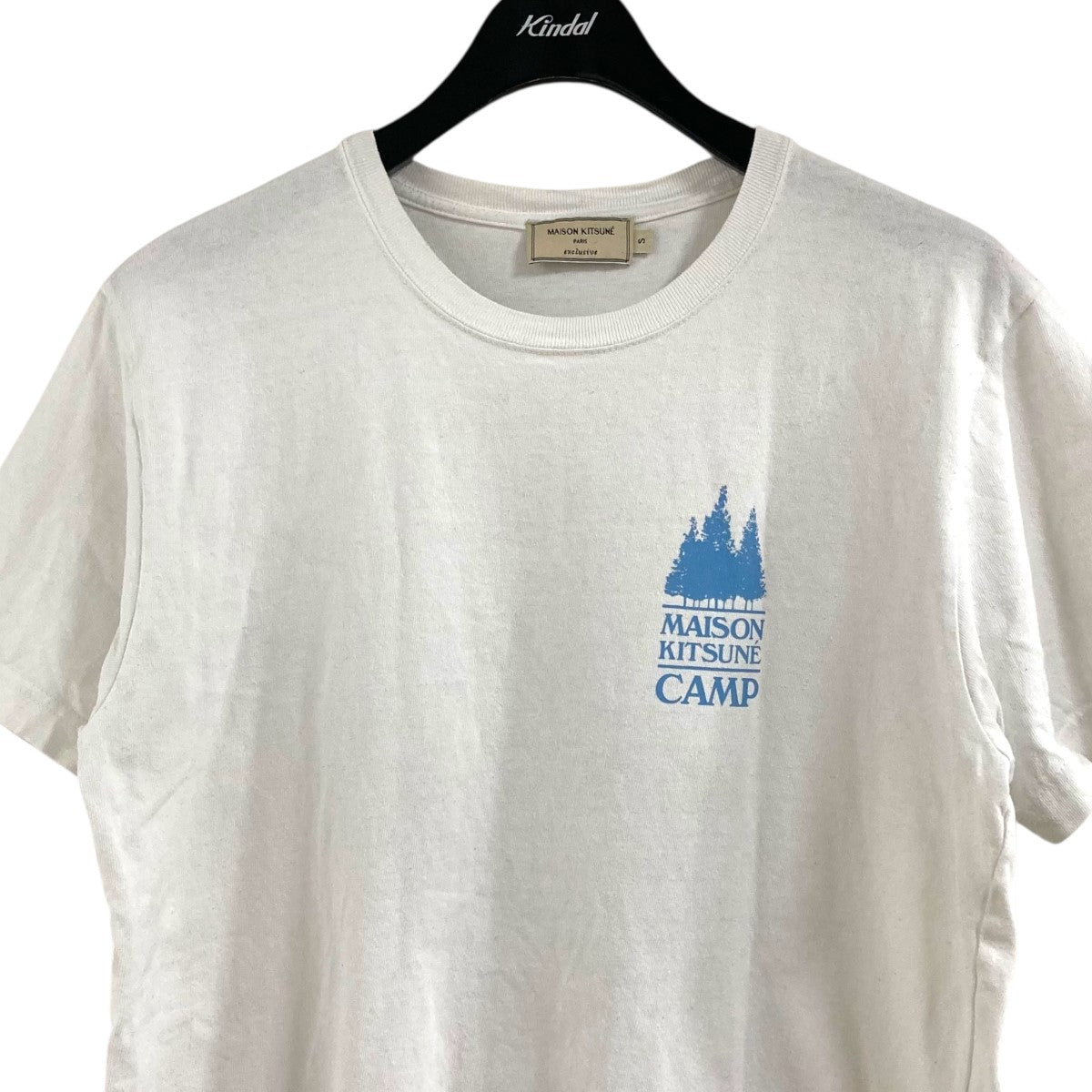 MAISON KITSUNE 半袖CAMPTシャツKMM32720 古着・中古-2枚目のアイテム画像