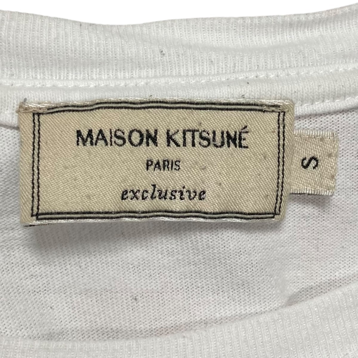 MAISON KITSUNE 半袖CAMPTシャツKMM32720 古着・中古-5枚目のアイテム画像