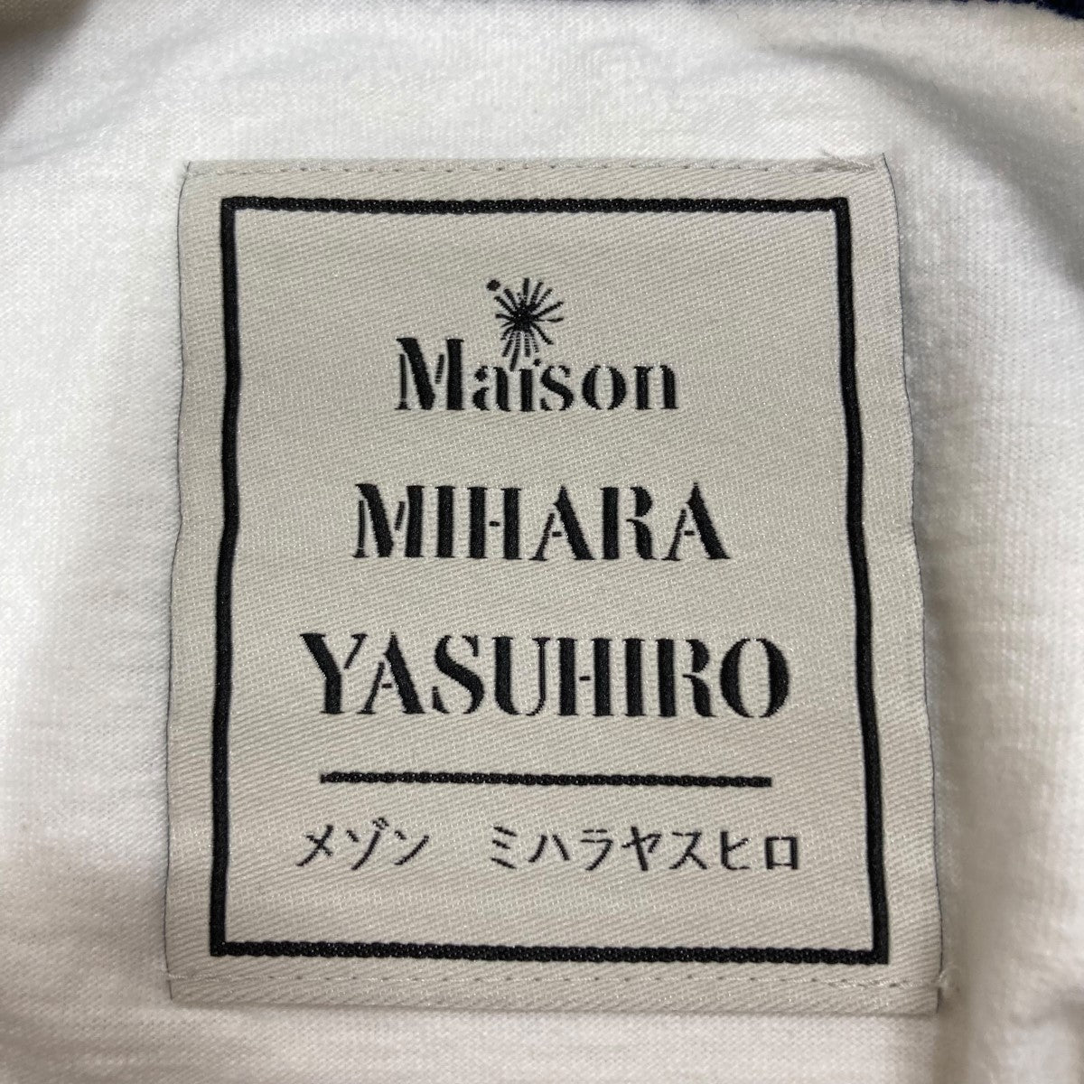Maison MIHARA YASUHIRO(メゾンミハラヤスヒロ) シールプリントT