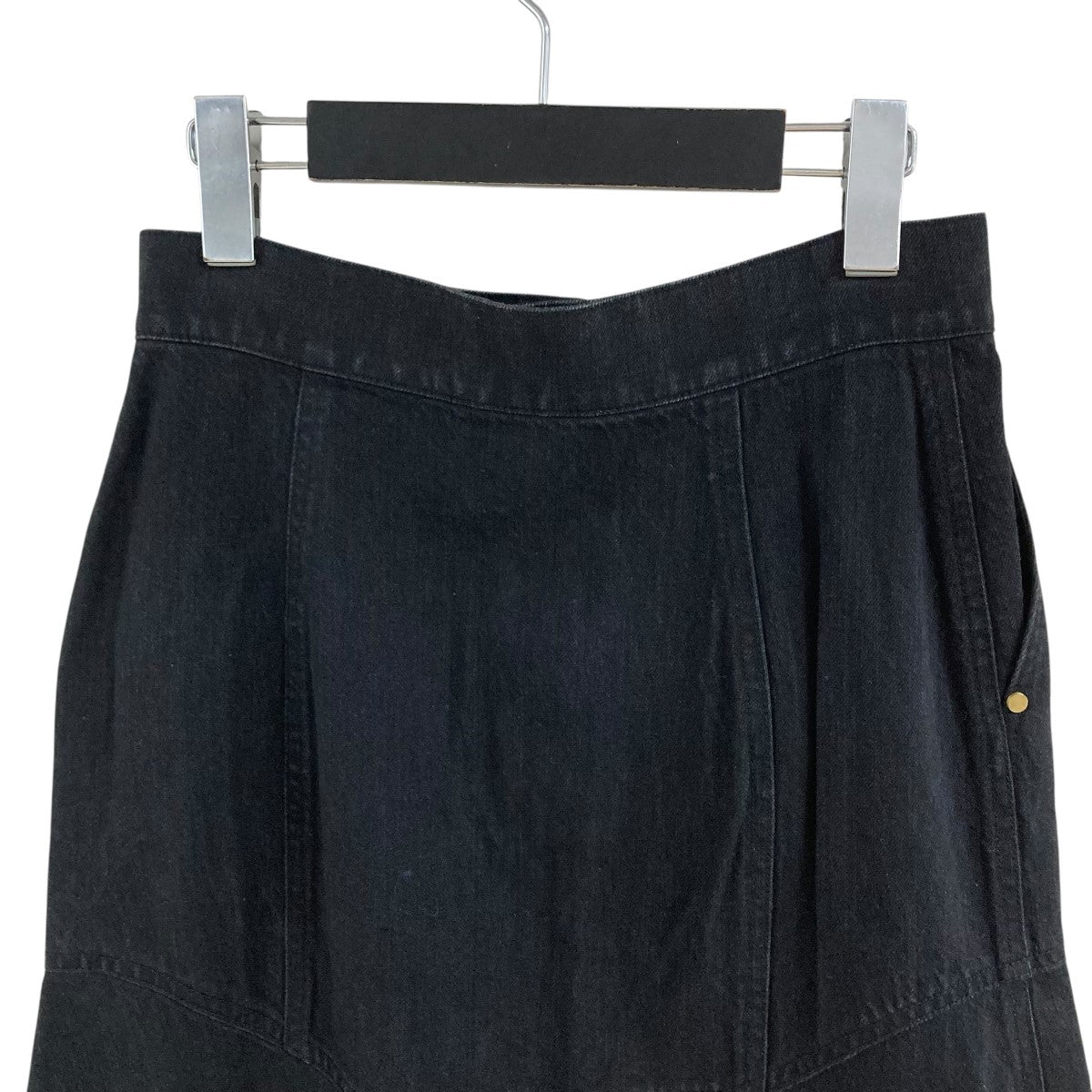 マメクロゴウチ　mamekurogouchi デニム　スカート　1 マメクロゴウチ Mame Kurogouchi Embroidered Denim Skirt