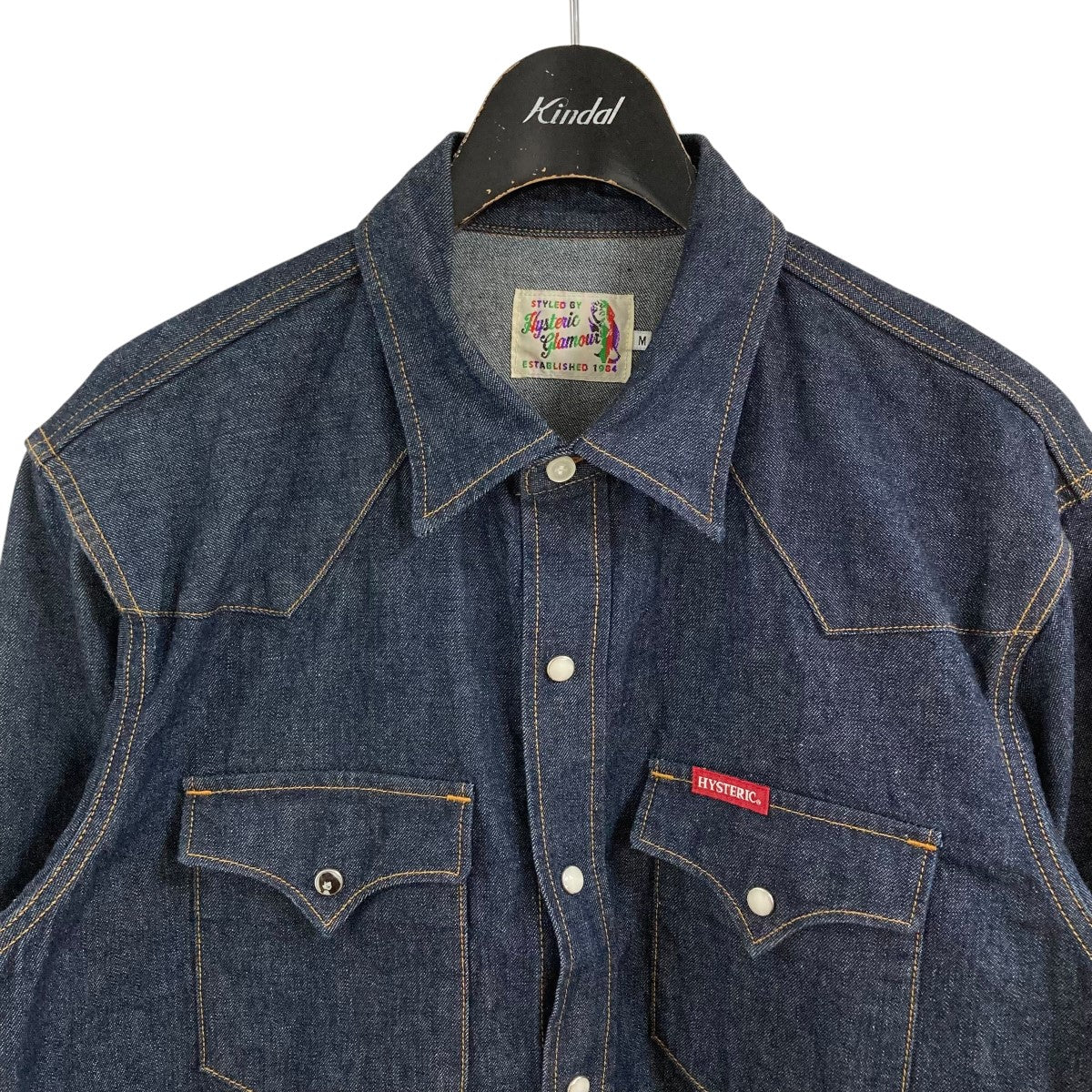 hysteric glamour 00s ダイスチャーム スカルウエスタンシャツ HYSTERIC GLAMOUR - 【HYSTERIC GLAMOUR x THE ROLLING STONES