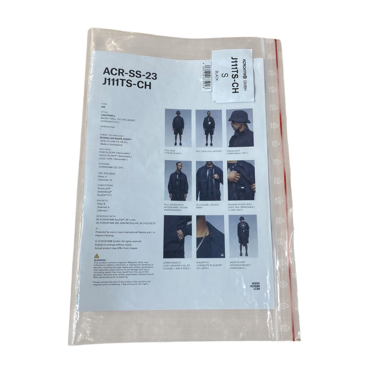 acronym la11-ds アクロニウム 完売品 希少品番 ACRONYM®-アクロニウム- 23AW DROP A 10月4日発売開始 | HUES