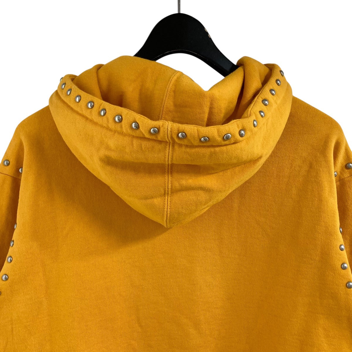 supreme  スタッズパーカー Supreme(シュプリーム) スタッズロゴパーカー イエロー サイズ M