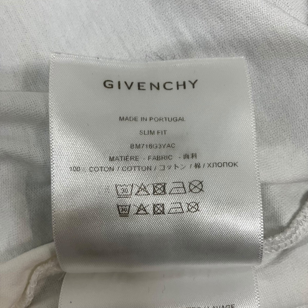 GIVENCHY ロゴティーシャツ 古着・中古-10枚目のアイテム画像