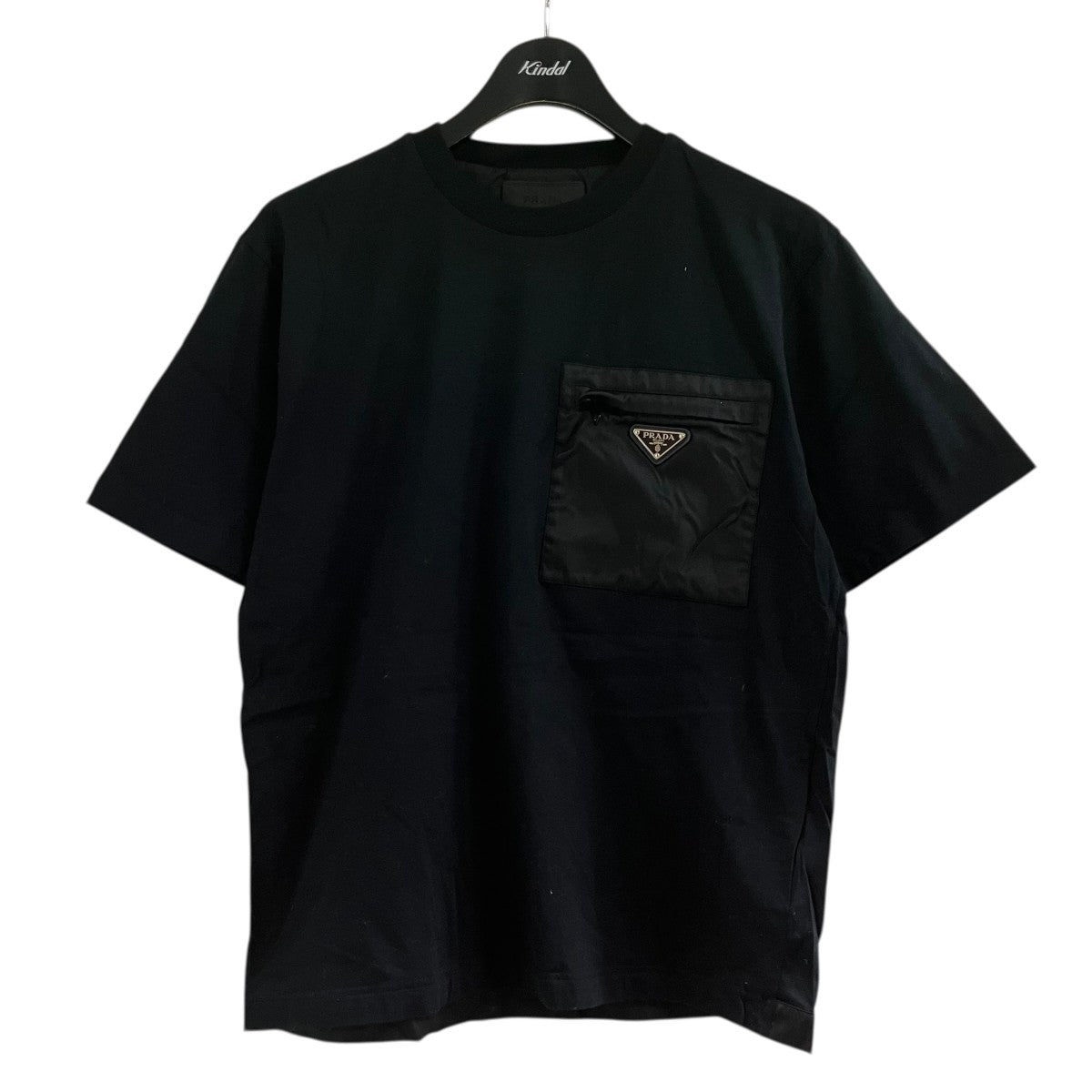 PRADA プレートロゴTシャツ 古着・中古-1枚目のアイテム画像
