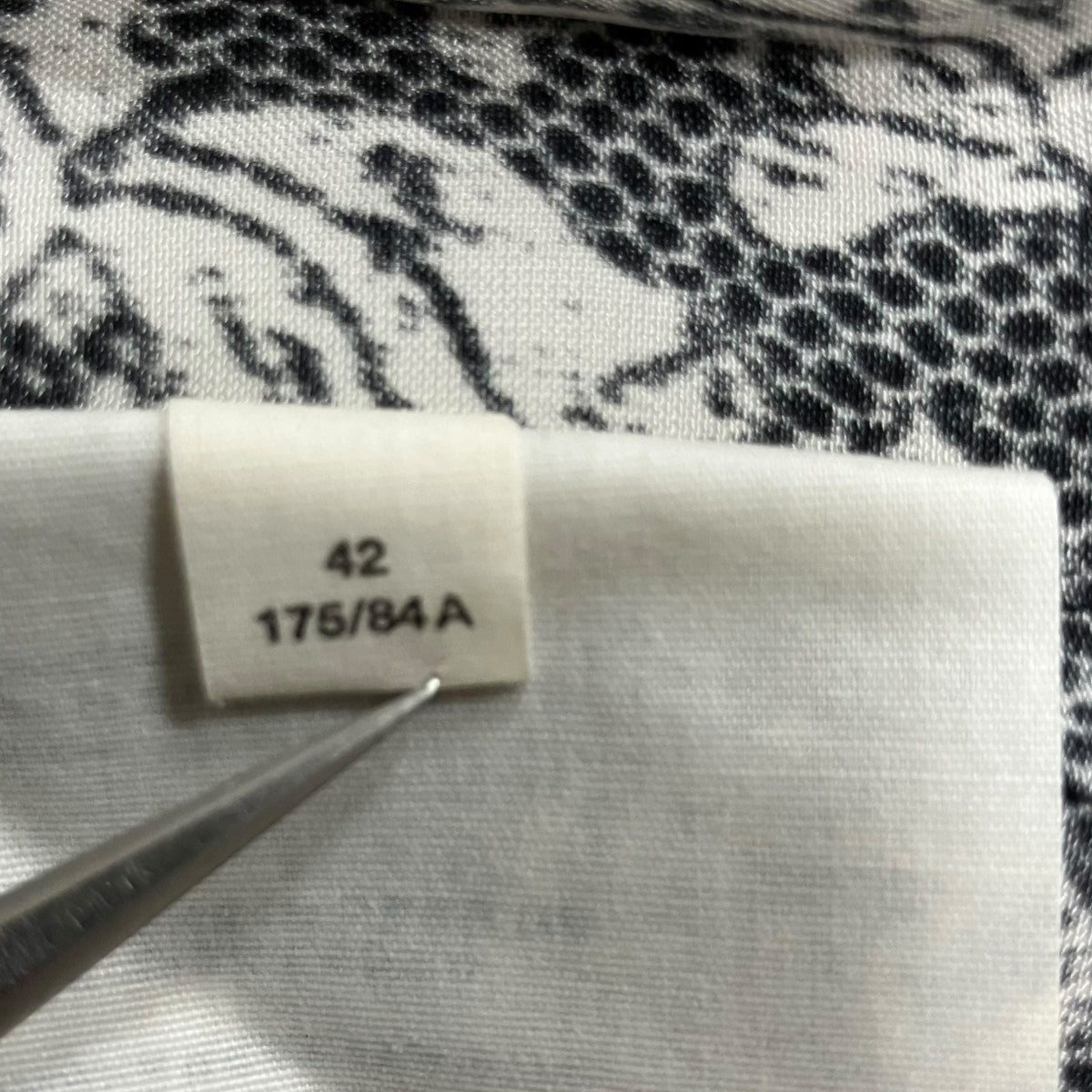 ACNE STUDIOS レーヨンフローラルオープンカラーシャツ 古着・中古-6枚目のアイテム画像