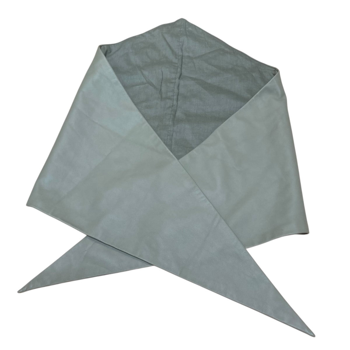 レザースカーフ8649-199-0360 LEATHER SCARF