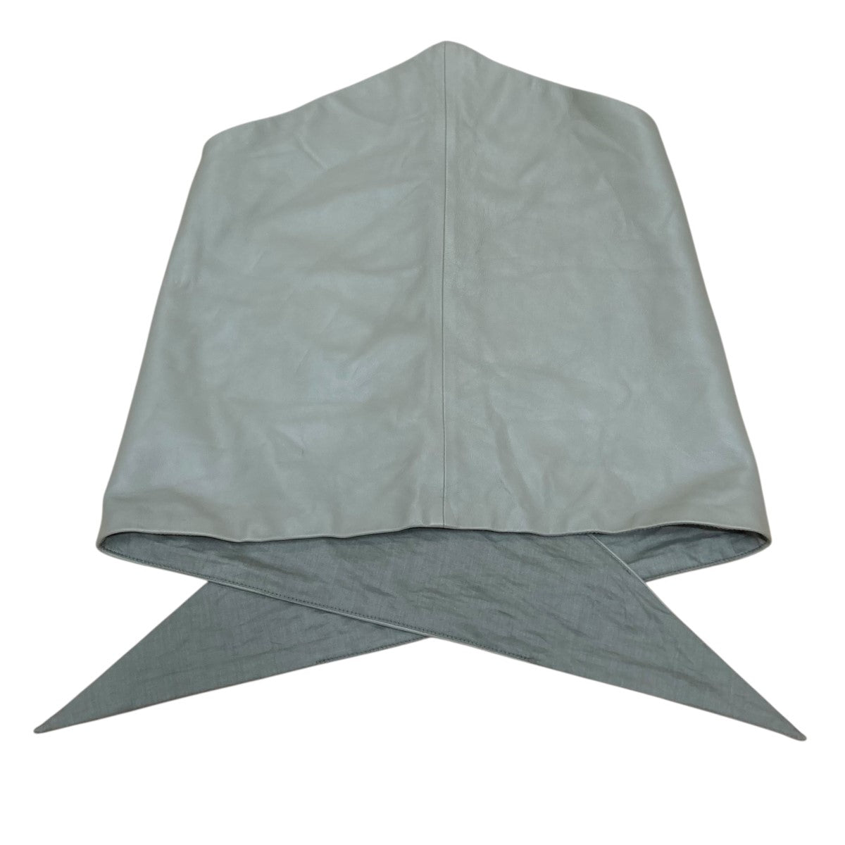 レザースカーフ8649-199-0360 LEATHER SCARF