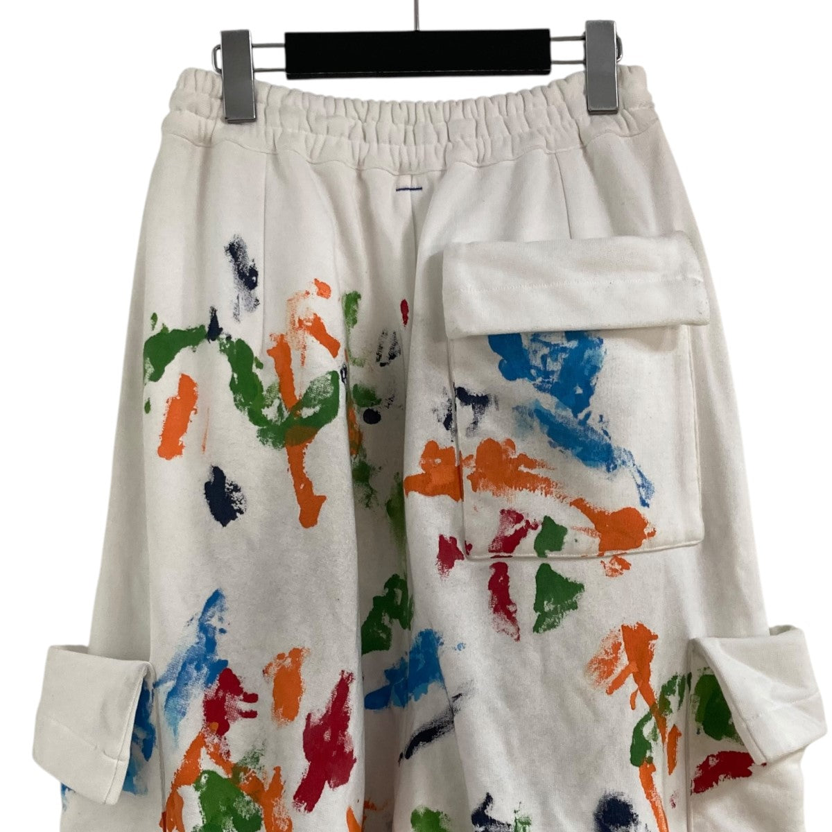 シンヤコヅカ SHINYA KOZUKA ハンドペイントカーゴパンツ SHINYA KOZUKA(シンヤコヅカ) 25SS｢Ordinary Home Deliveryman
