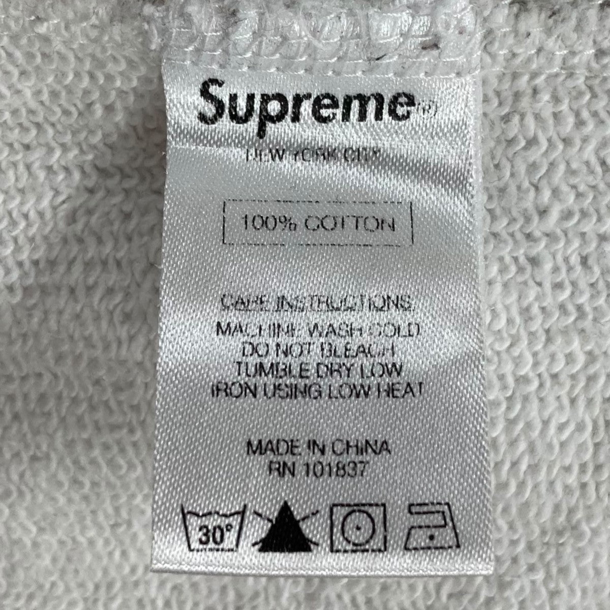 シュプリーム 14SS×コムデギャルソンシャツ Box Logo パーカーL 極美品 14SS Supreme × COMME des GARCONS SHIRTS シュプリーム