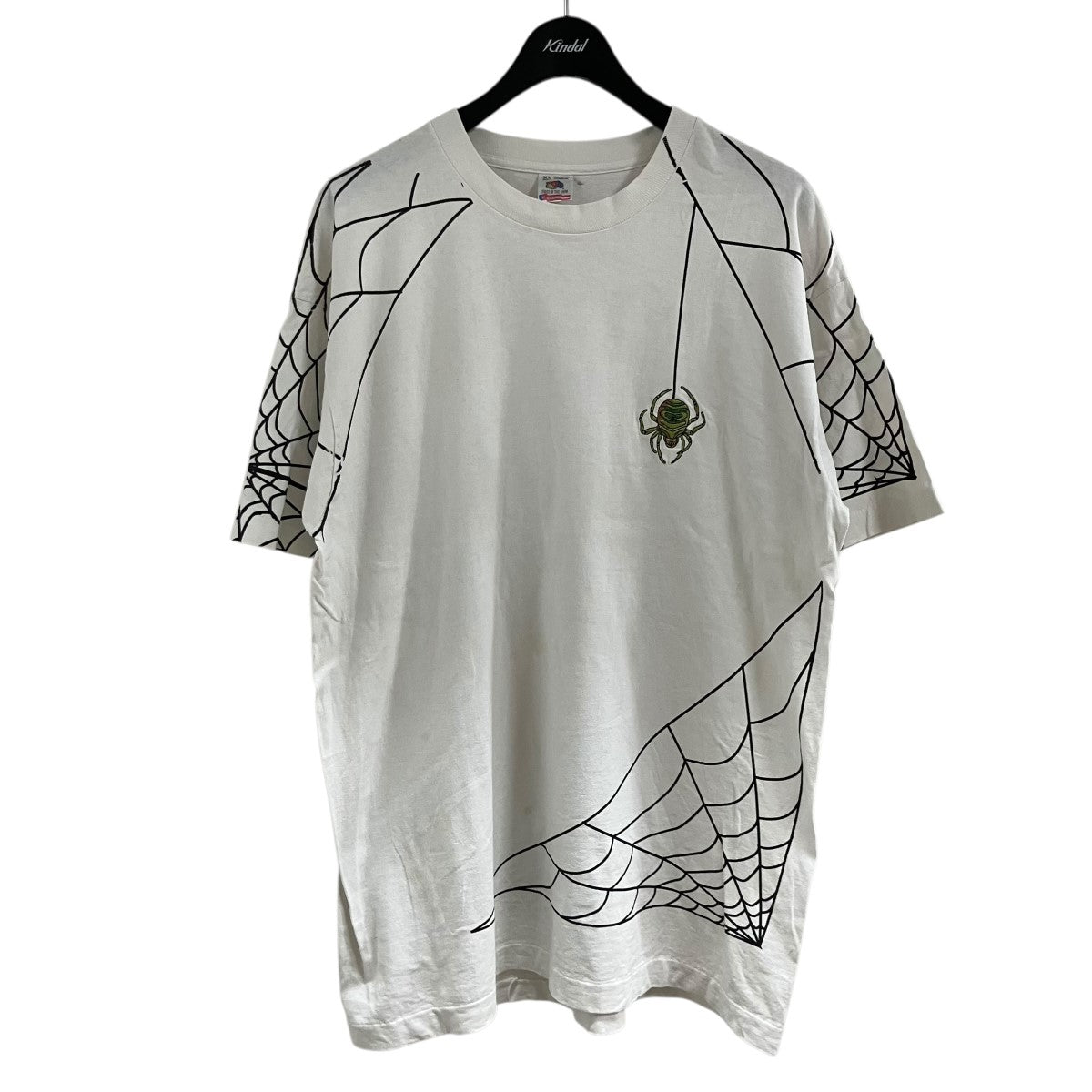 FRUIT OF THE LOOM スパイダーTシャツ 古着・中古-1枚目のアイテム画像