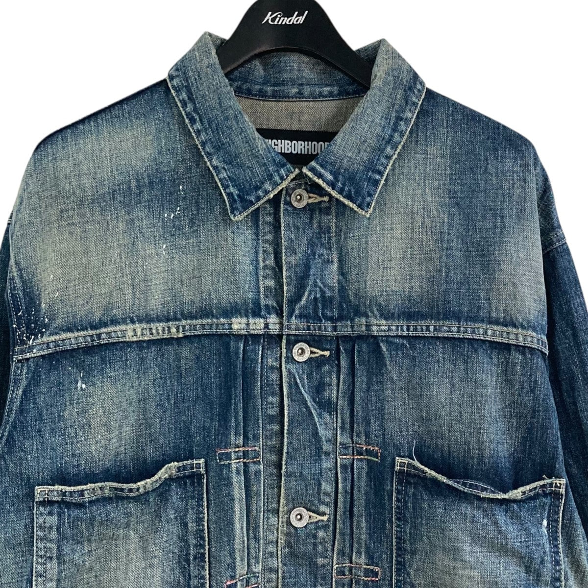 NEIGHBORHOOD ネイビー ジャケット S-REGULAR 新品 XL NEIGHBORHOOD ネイバーフッド 25SS レザージャケット