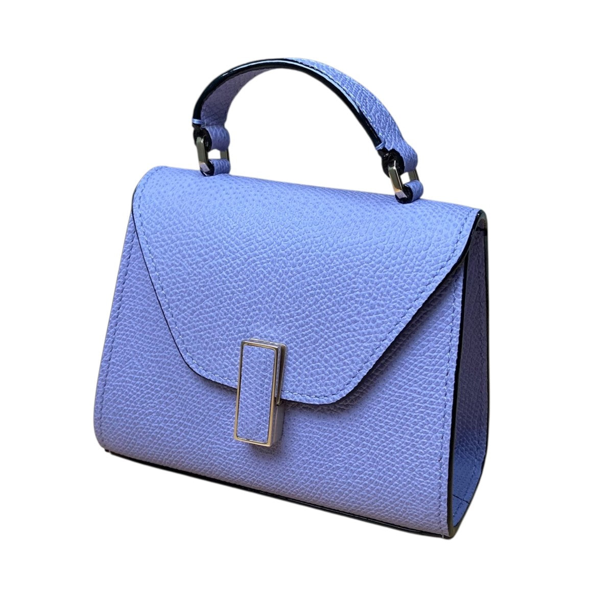 美品　ヴァレクストラ　バビラ　ミディアム　ミニボストンバッグ　コバルトブルー 美品 ヴァレクストラ バビラ ミディアム ミニボストンバッグ