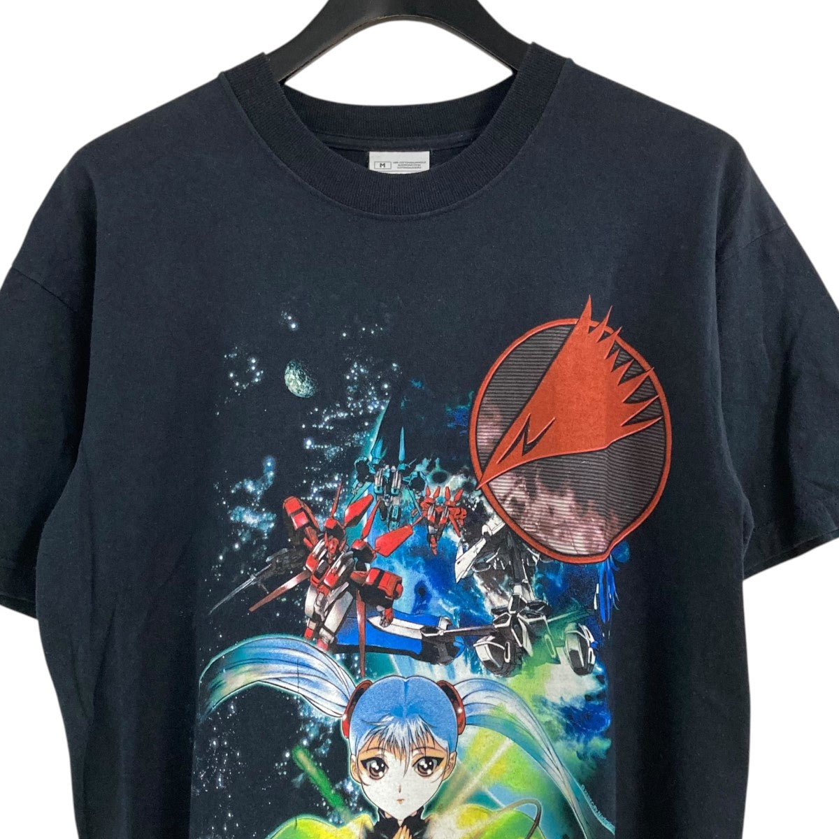 FRUIT OF THE LOOM 00s機動戦艦ナデシコ ユーロ アニメプリント半袖Tシャツ 古着・中古-2枚目のアイテム画像