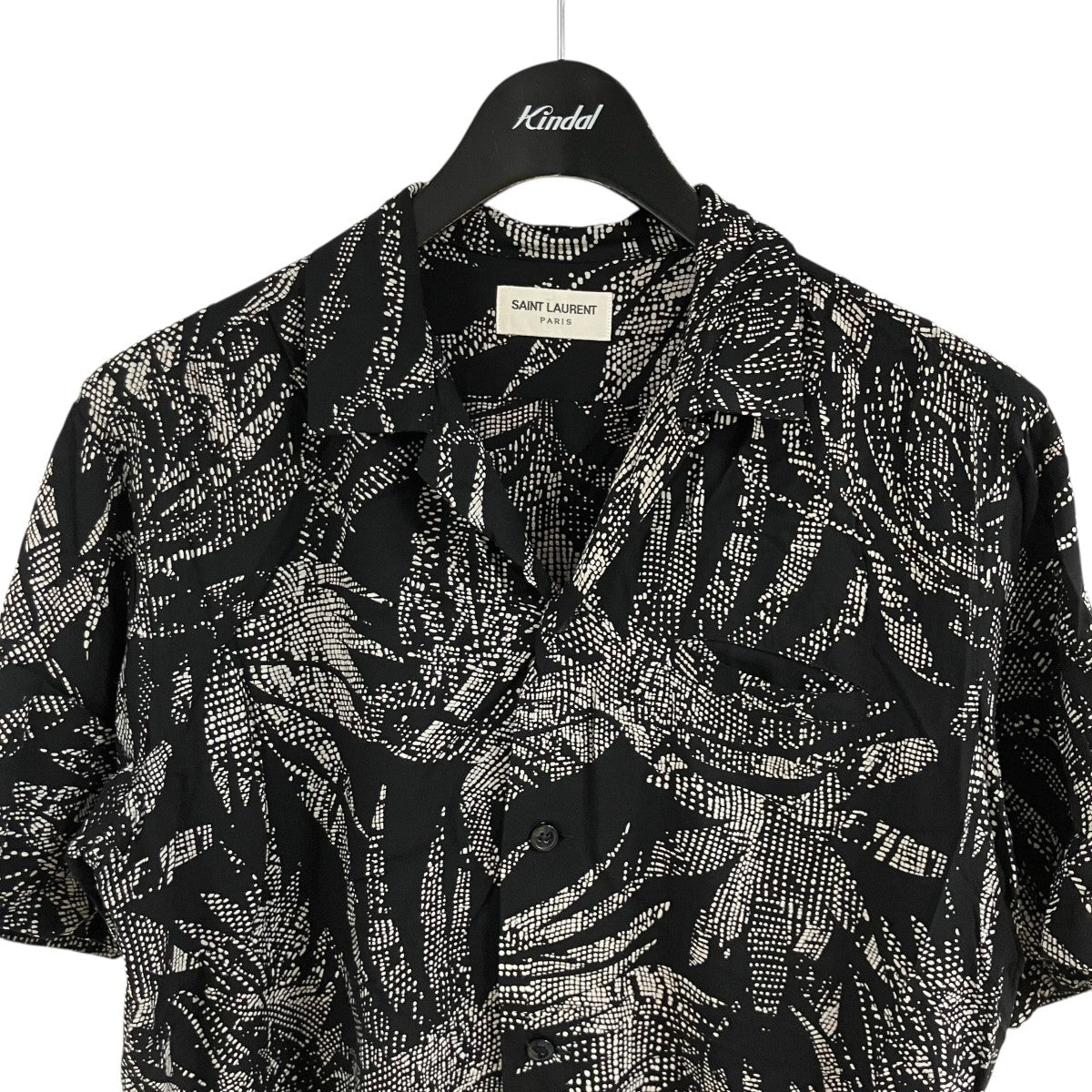 Saint Laurent Paris グラフィックショートスリーブシャツ 古着・中古-2枚目のアイテム画像