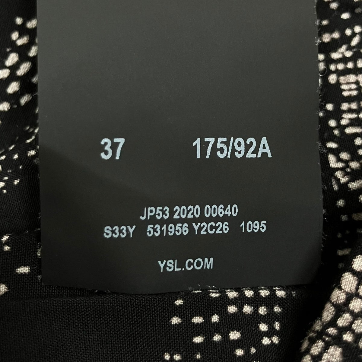 Saint Laurent Paris グラフィックショートスリーブシャツ 古着・中古-7枚目のアイテム画像
