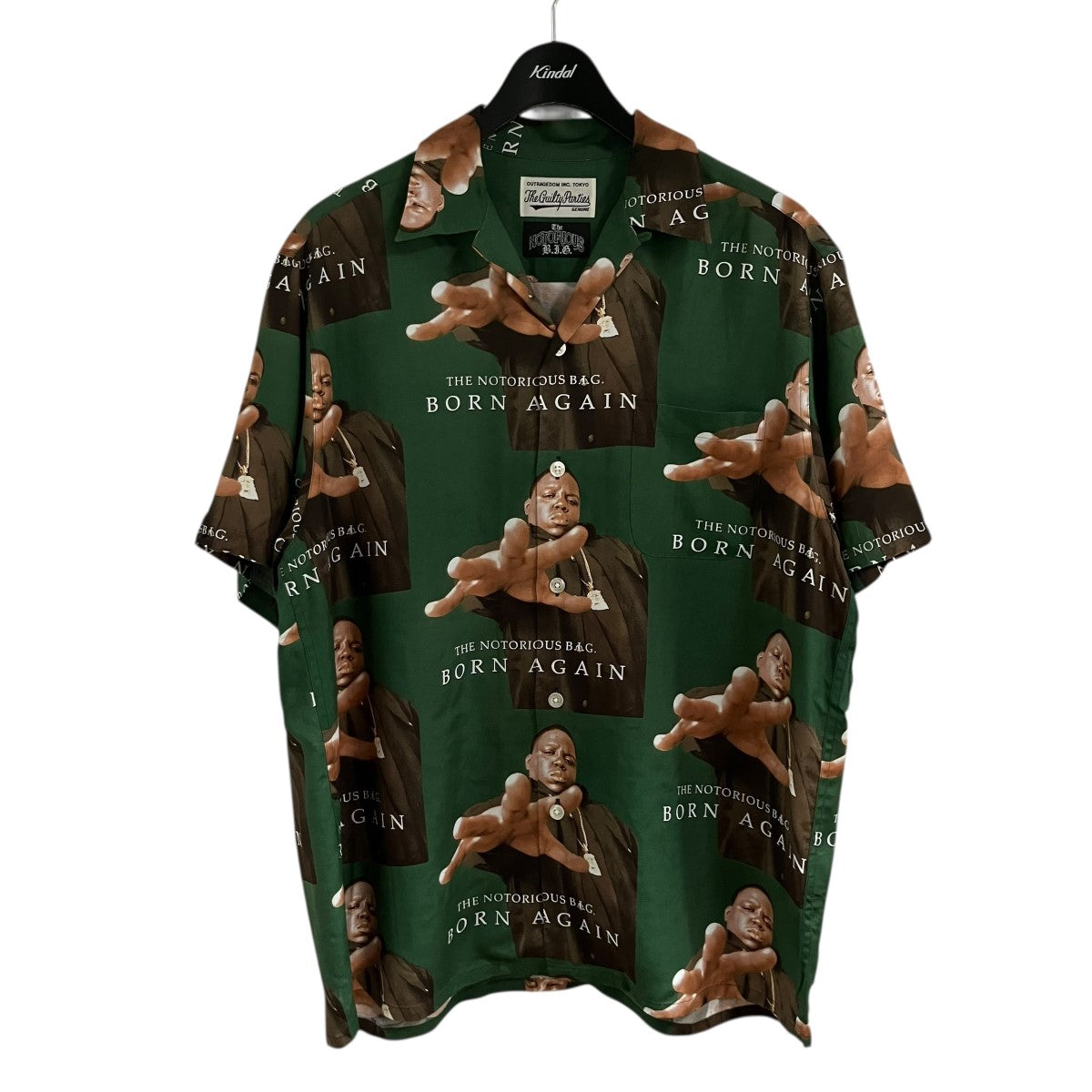 WACKO MARIA 総柄シャツ 古着・中古-1枚目のアイテム画像