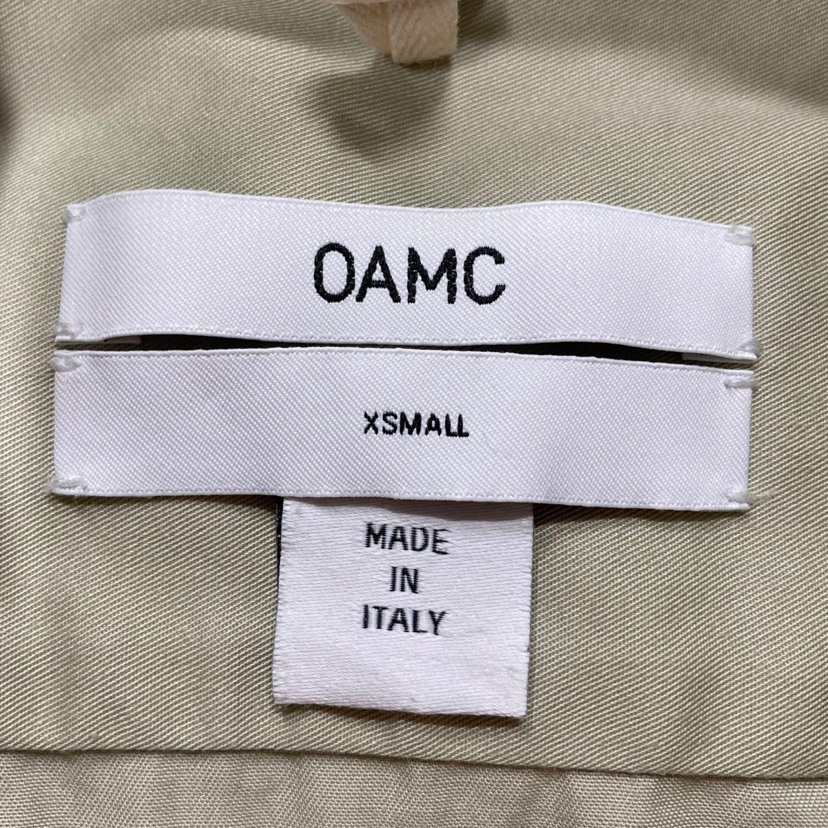 OAMC(オーエーエムシー) 長袖シャツ OAMP600531 ベージュ サイズ XS