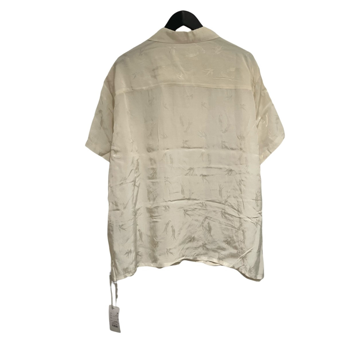 TODAYFUL 25SSSwallow Satin Shirts刺しゅう半袖サテンシャツ12510425 古着・中古-2枚目のアイテム画像