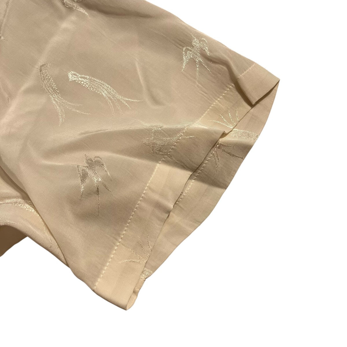 TODAYFUL 25SSSwallow Satin Shirts刺しゅう半袖サテンシャツ12510425 古着・中古-4枚目のアイテム画像