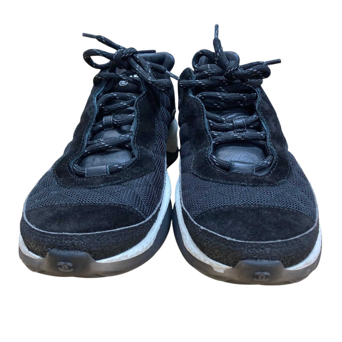 CHANEL(シャネル) ローカットスニーカー W G38294 ブラック サイズ 43