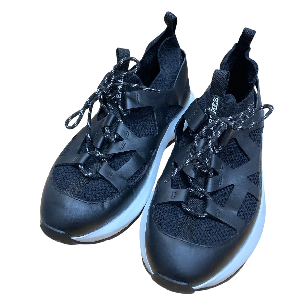 エルメス靴 HERMES(エルメス) スニーカー ブラック サイズ 41 1/2｜【公式