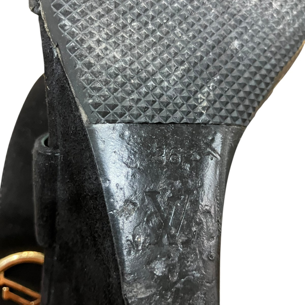 LOUIS VUITTON ホライズンライン ヒールサンダル 古着・中古-10枚目のアイテム画像